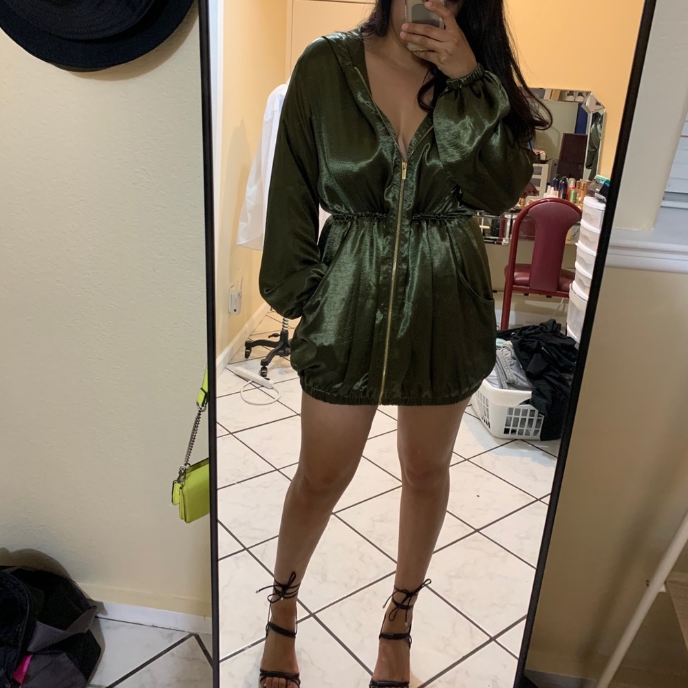 House of CB green Jacket Dress